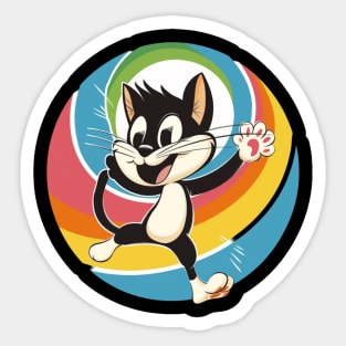 Felix The Cat Antagonists Sticker